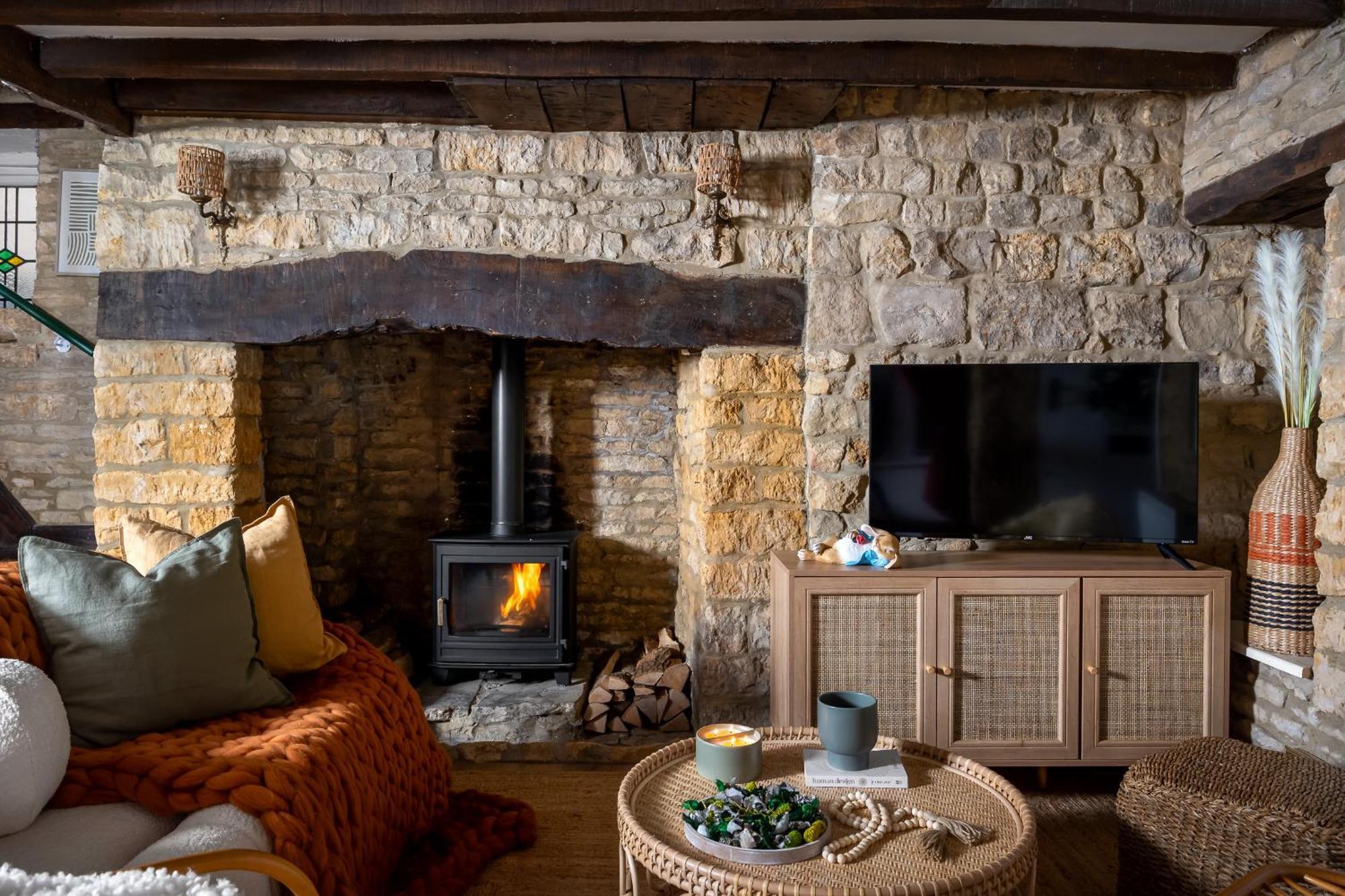 Bourton Scandi Chic Authentic Cottage エクステリア 写真
