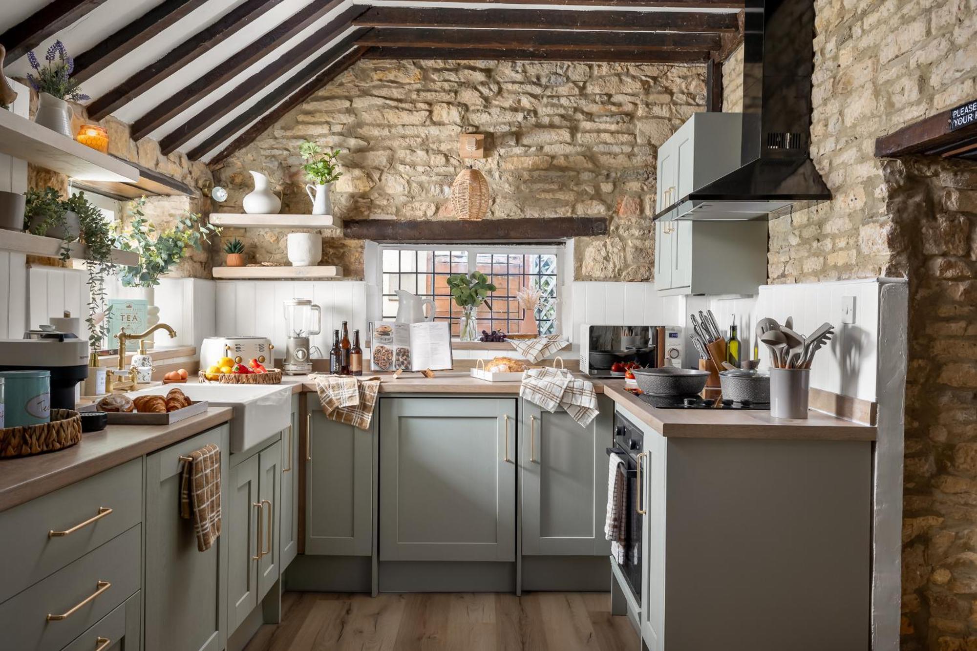 Bourton Scandi Chic Authentic Cottage エクステリア 写真