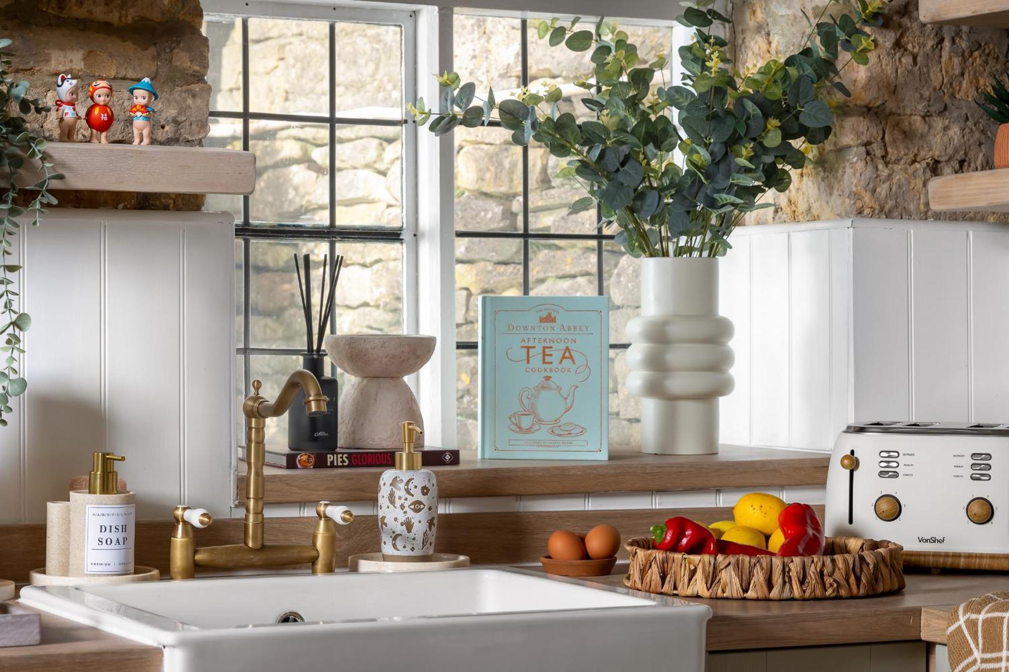 Bourton Scandi Chic Authentic Cottage エクステリア 写真