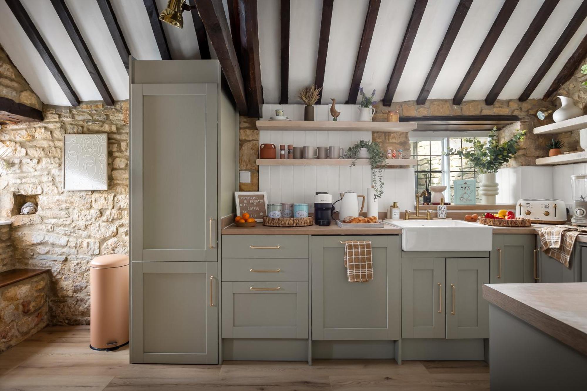 Bourton Scandi Chic Authentic Cottage エクステリア 写真
