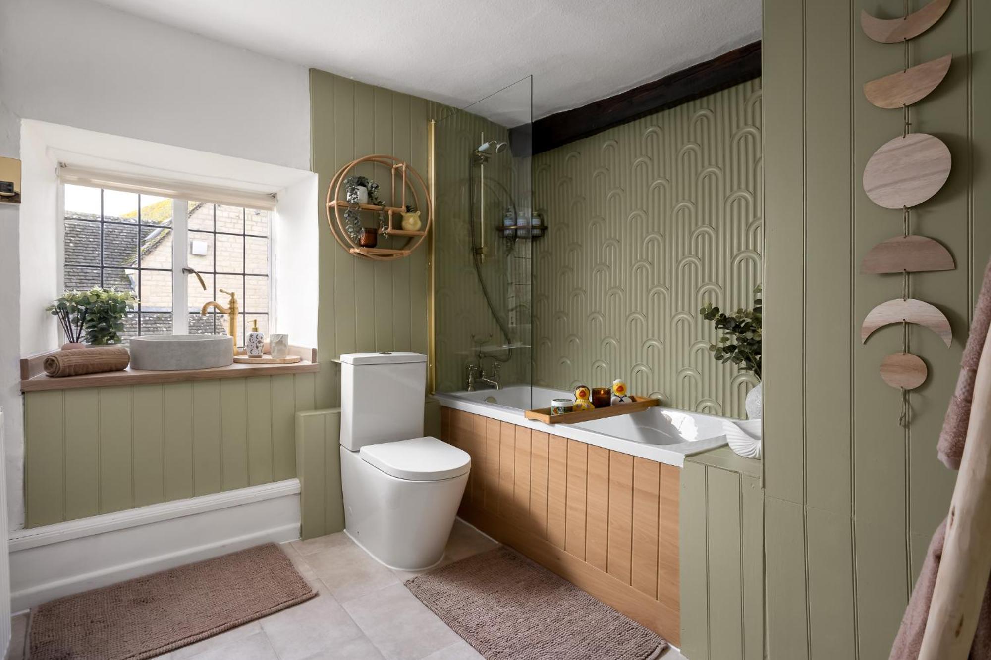 Bourton Scandi Chic Authentic Cottage エクステリア 写真